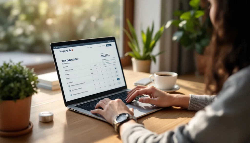 Simulateur de taxe foncière