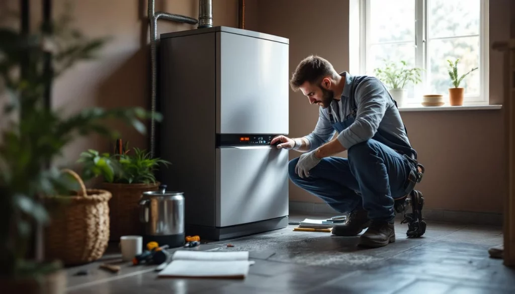 Entretien chaudière en location