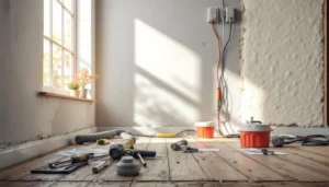 Électricité avant isolation