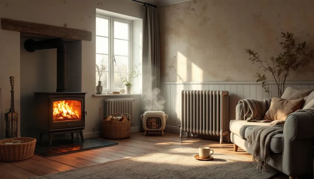 Chauffage maison mal isolée